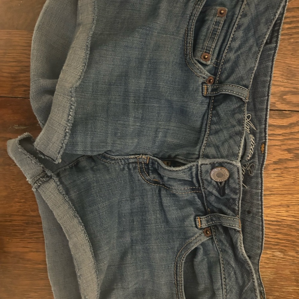 American Eagle Outfitters Dark Blue Jean Shorts